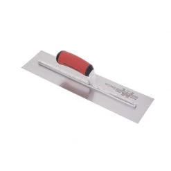 Marshalltown MXS66D - 16 X 4 Finishing Trowel Curved DuraSoft Handle CONCRETE