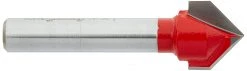 WOODWORKING Roll Over Image To Zoom In Freud 1/2" (Dia.) V Grooving Bit With 1/4" Shank (20-104)