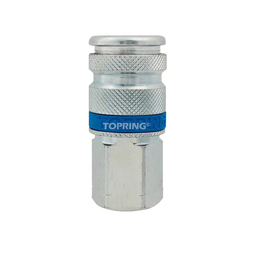 Topring 20.446 - Coupler QUIKSILVER H-D (1/4 IND) 1/4(F)NPT ACCESSORIES 3 Topring 20.446 - Coupler QUIKSILVER H-D (1/4 IND) 1/4(F)NPT ACCESSORIES