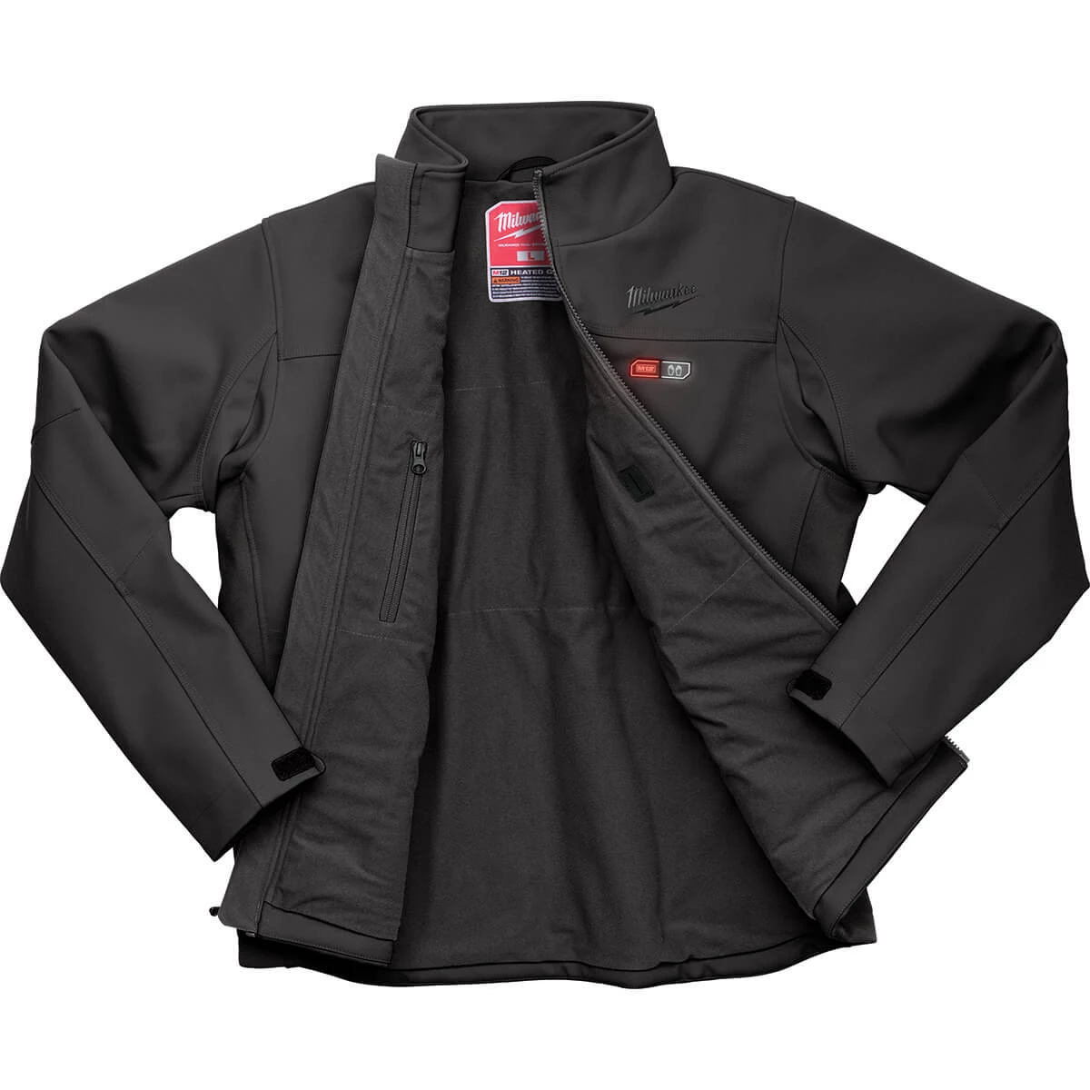 Milwaukee M12 Toughshell Black Heated Jacket 9 Milwaukee M12 Toughshell Black Heated Jacket