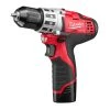 Milwaukee 2410-22 - M12 Cordless 3/8" Drill Driver Kit 2 Milwaukee 2410-22 - M12 Cordless 3/8" Drill Driver Kit