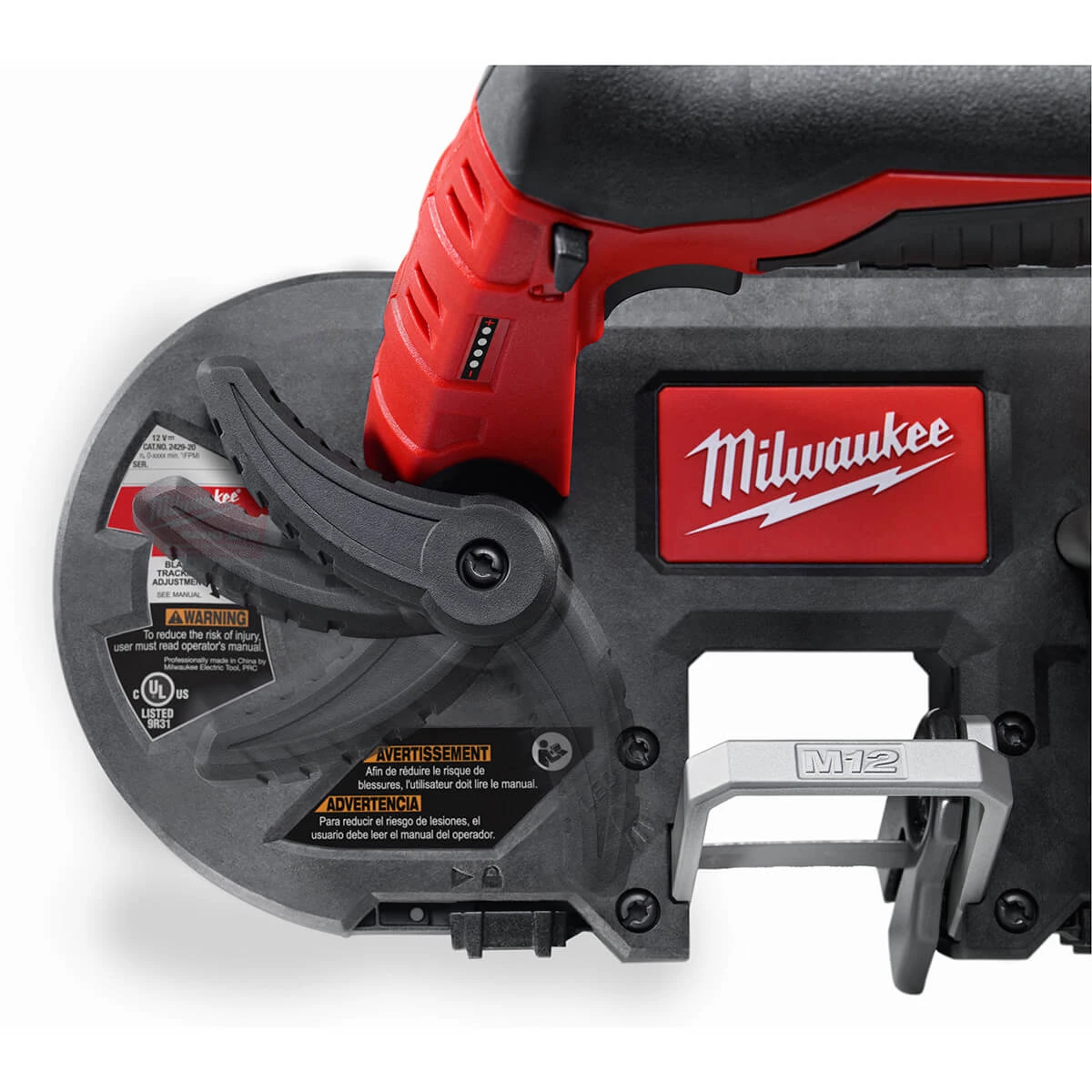 POWER TOOLS Milwaukee 2429-21XC - M12 ™ Cordless Sub-Compact Band Saw Kit 14 POWER TOOLS Milwaukee 2429-21XC - M12 ™ Cordless Sub-Compact Band Saw Kit