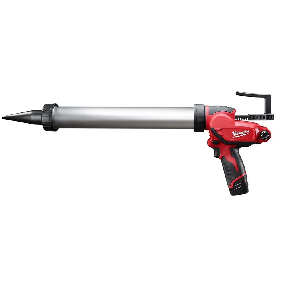WHAT'S NEW MILWAUKEE 2442-21 - M12 20 OZ. SAUSAGE CAULK AND ADHESIVE GUN KIT 3 WHAT'S NEW MILWAUKEE 2442-21 - M12 20 OZ. SAUSAGE CAULK AND ADHESIVE GUN KIT