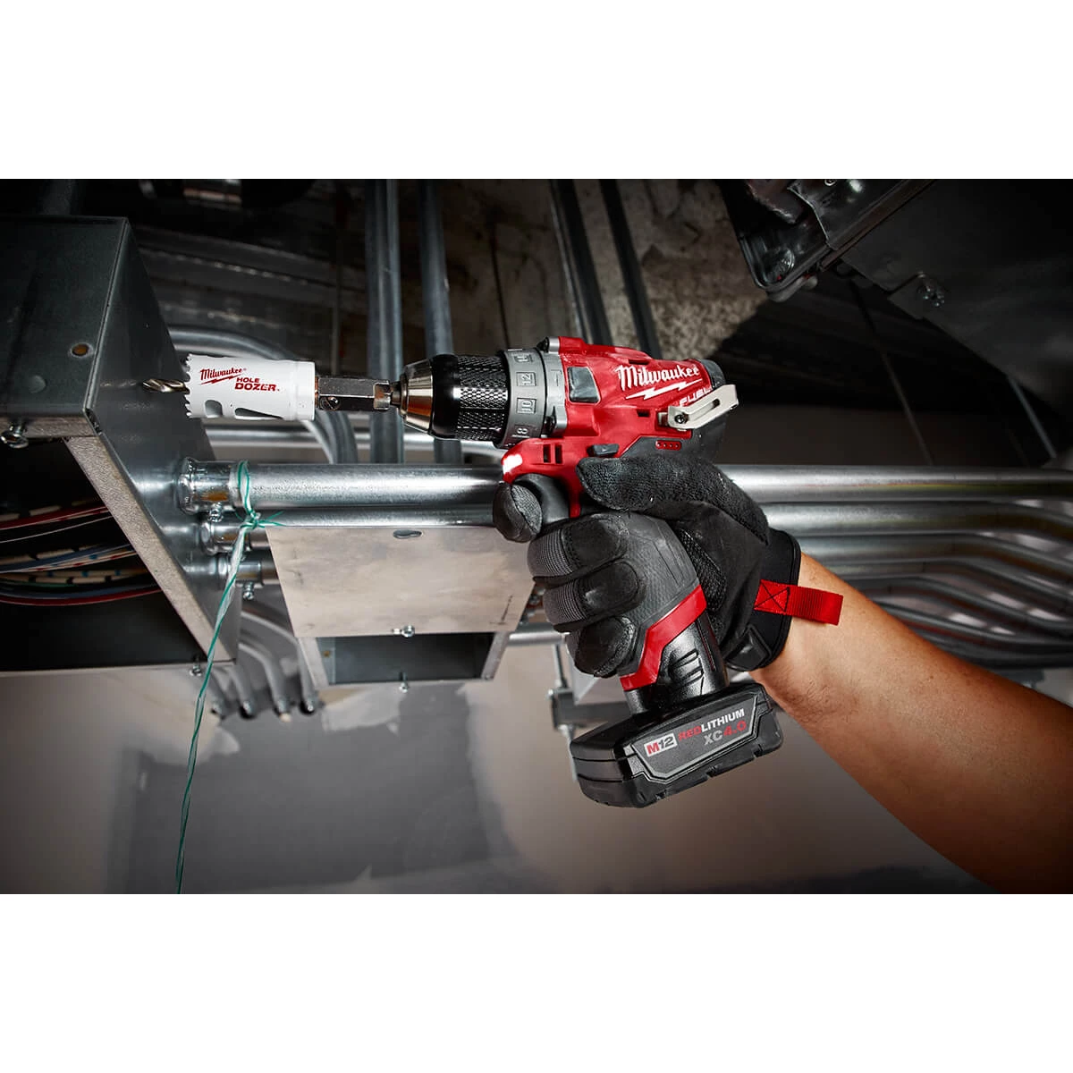Milwaukee 2504-22 - M12 FUEL™ 1/2" Hammer Drill Kit POWER TOOLS 9 Milwaukee 2504-22 - M12 FUEL™ 1/2" Hammer Drill Kit POWER TOOLS