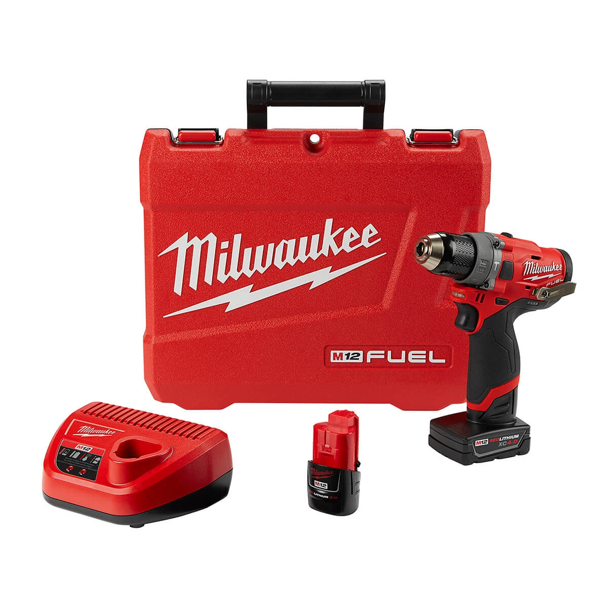 Milwaukee 2504-22 - M12 FUEL™ 1/2" Hammer Drill Kit POWER TOOLS 3 Milwaukee 2504-22 - M12 FUEL™ 1/2" Hammer Drill Kit POWER TOOLS
