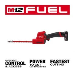Milwaukee 2533-21 - M12 FUEL™ 8" Hedge Trimmer OUTDOOR TOOLS 10 Milwaukee 2533-21 - M12 FUEL™ 8