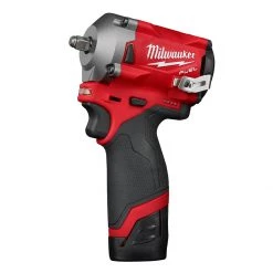 Milwaukee 2554-22 - M12 FUEL 3/8" Stubby Impact Wrench Kit POWER TOOLS