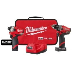 Milwaukee 2582-22 - M12 FUEL™ SURGE™ HDD 2-PC Combo Kit POWER TOOLS