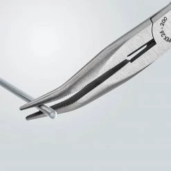Knipex 8" Angled Long Nose Pliers