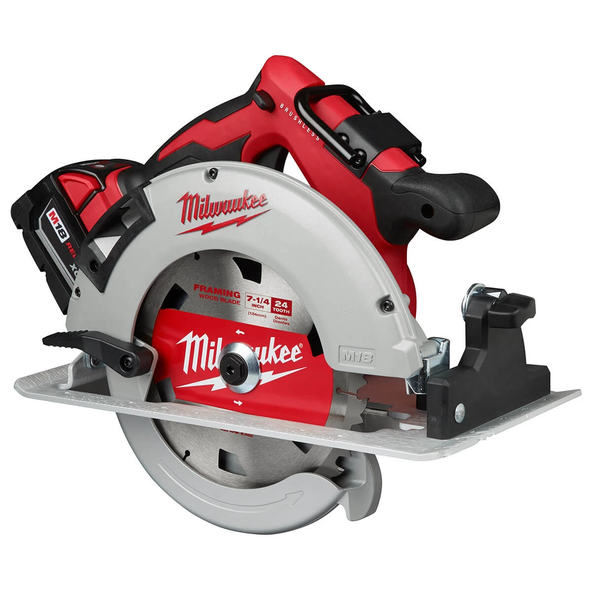 Milwaukee 2631-21 - M18™ Brushless 7-1/4" Circular Saw Kit SALE 8 Milwaukee 2631-21 - M18™ Brushless 7-1/4" Circular Saw Kit SALE