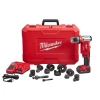 Milwaukee 2677-21 - M18 Force Logic 6 Ton Knockout Tool Kit 1/2" To 2'' (Special Order Item) WHAT'S NEW 2 Milwaukee 2677-21 - M18 Force Logic 6 Ton Knockout Tool Kit 1/2" To 2'' (Special Order Item) WHAT'S NEW