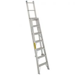 FeatherLite 2707 - 7'-12' Aluminum 3-Way Ladder SALE 7 FeatherLite 2707 - 7'-12' Aluminum 3-Way Ladder SALE