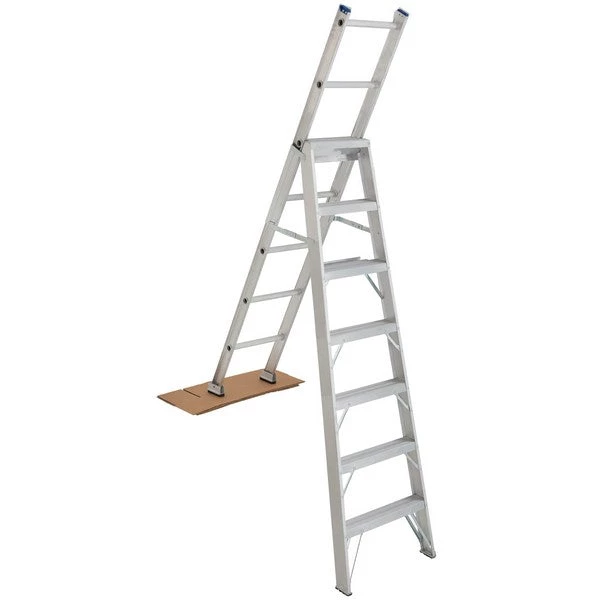 FeatherLite 2707 - 7'-12' Aluminum 3-Way Ladder SALE 4 FeatherLite 2707 - 7'-12' Aluminum 3-Way Ladder SALE