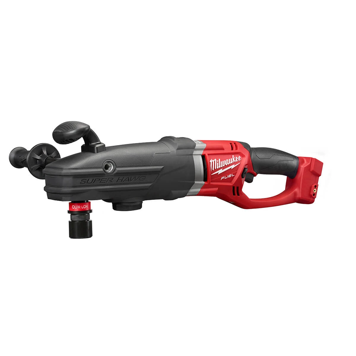 Milwaukee 2711-20 - M18 FUEL™ SUPER HAWG™ Right Angle Drill W/ QUIK-LOK™ (Tool Only) SALE 4 Milwaukee 2711-20 - M18 FUEL™ SUPER HAWG™ Right Angle Drill W/ QUIK-LOK™ (Tool Only) SALE