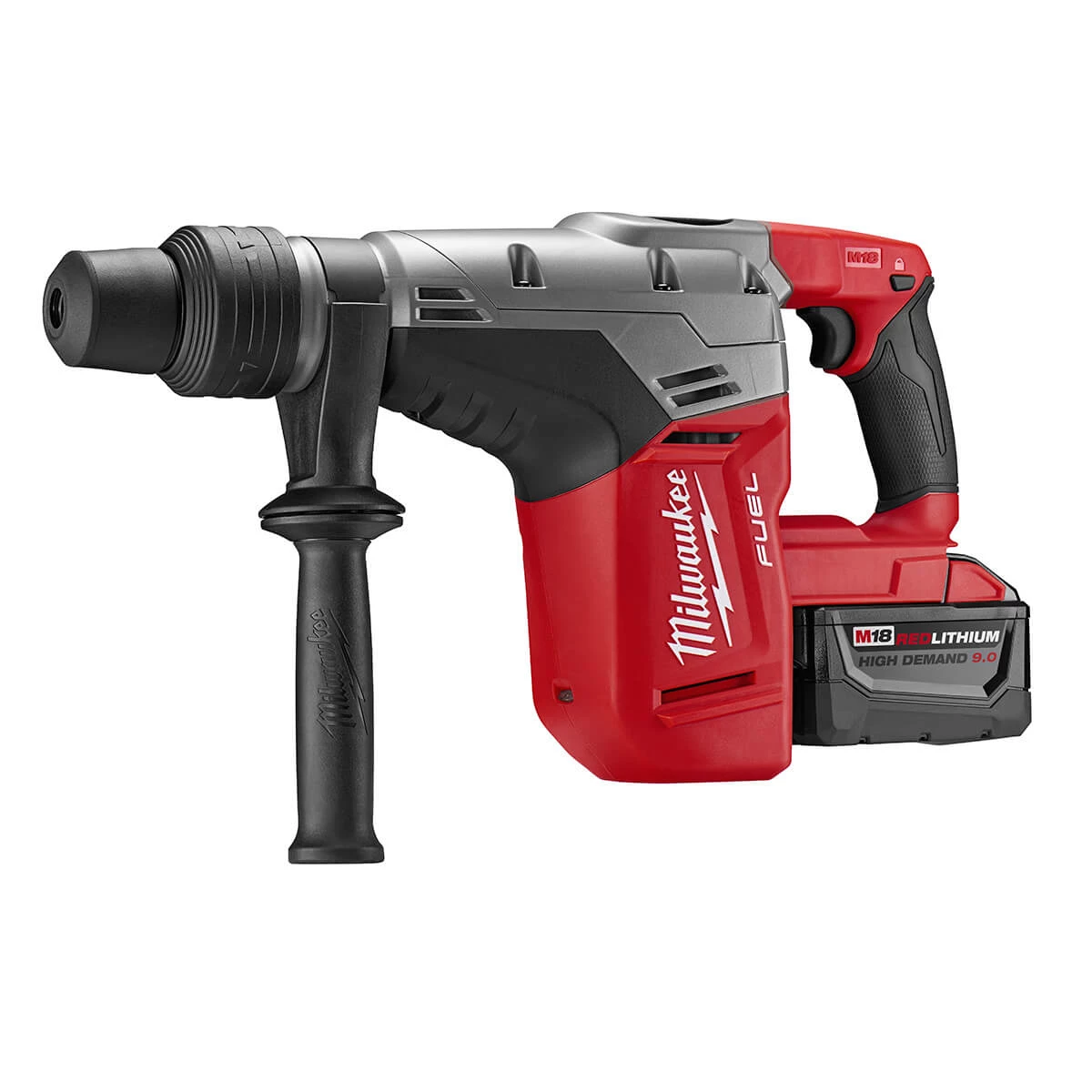 Milwaukee 2717-22HD M18 Fuel SDS Max Rotary Hammer 9.0Ah Kit POWER TOOLS 5 Milwaukee 2717-22HD M18 Fuel SDS Max Rotary Hammer 9.0Ah Kit POWER TOOLS