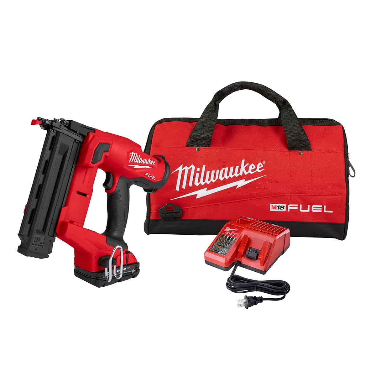 Milwaukee 2746-21CT -M18 Fuel 18ga Brad Nailer Kit 3 Milwaukee 2746-21CT -M18 Fuel 18ga Brad Nailer Kit