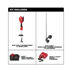 Milwaukee 2825-21ST - Milwaukee M18 Fuel QUIK-LOK String Trimmer Kit
