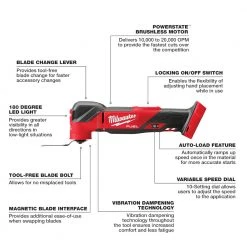 SALE Milwaukee 2836-21 - M18 Fuel Oscillating Tool - Kit