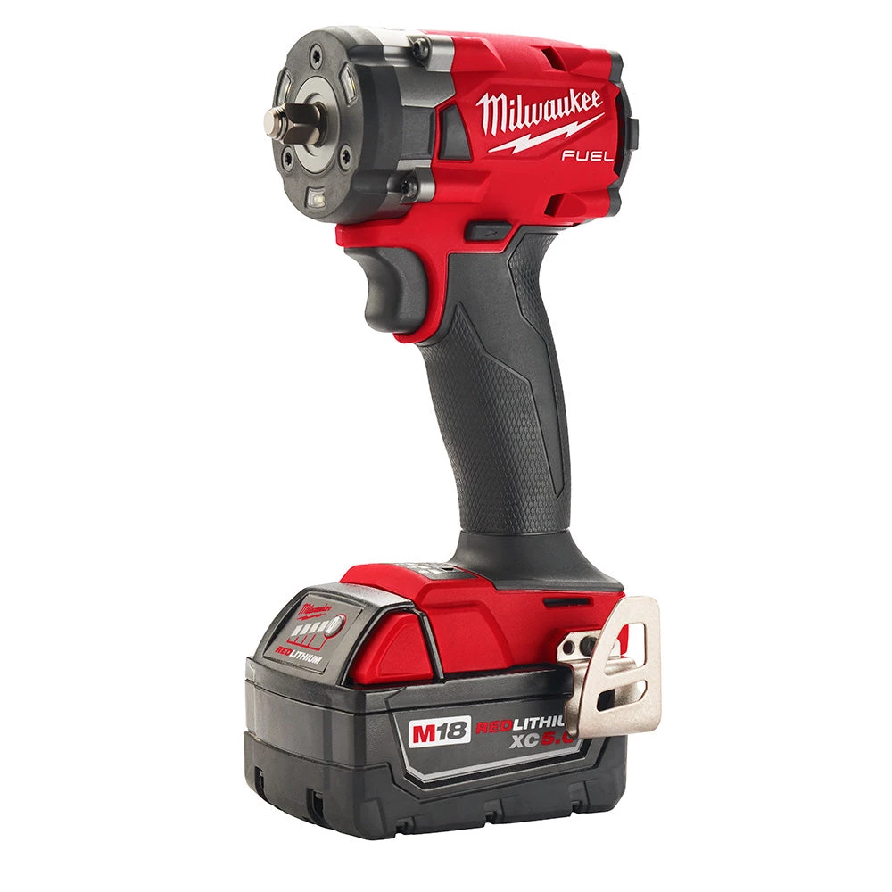 Milwaukee FASTENING Miwlaukee 2854-22 - M18 Fuel 3/8" Compact Impact Wrench Kit - 5.0Ah; Replaces 2754-22 4 Milwaukee FASTENING Miwlaukee 2854-22 - M18 Fuel 3/8" Compact Impact Wrench Kit - 5.0Ah; Replaces 2754-22