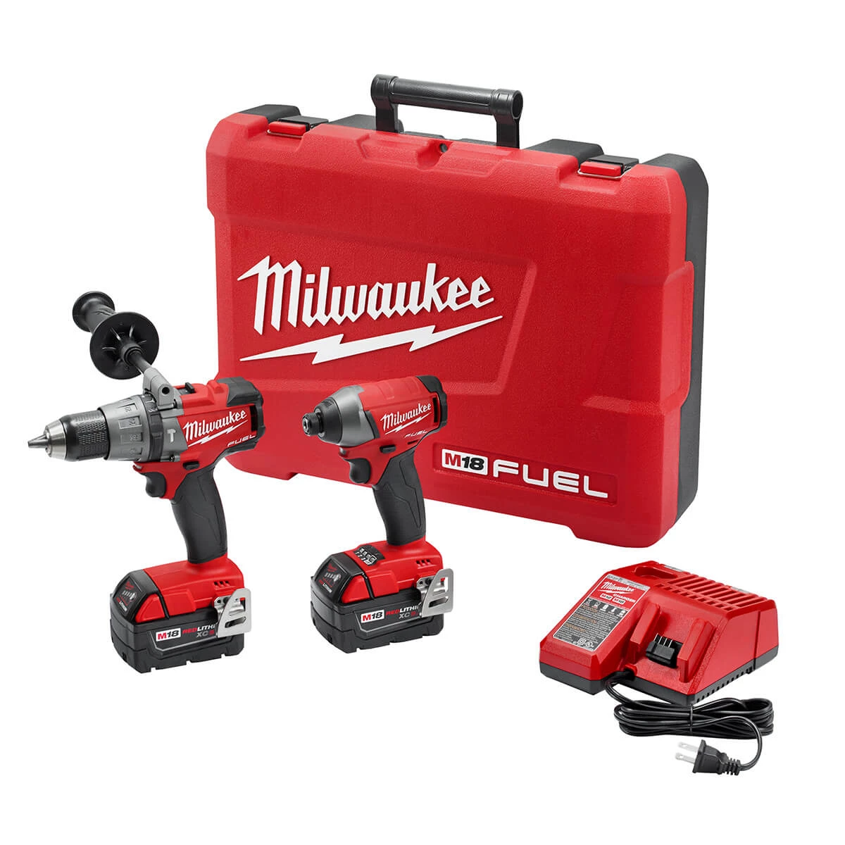 POWER TOOLS Milwaukee 2897-22 - Gen II M18 Fuel Hammerdrill & Impact 3 POWER TOOLS Milwaukee 2897-22 - Gen II M18 Fuel Hammerdrill & Impact
