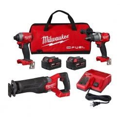 Milwaukee 2998-23 - M18 FUEL™ 3-Piece Combo Kit POWER TOOLS