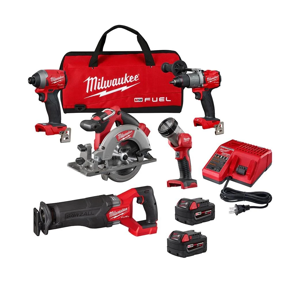 SALE Milwaukee 2998-25 - M18 FUEL 5pc Combo Kit 3 SALE Milwaukee 2998-25 - M18 FUEL 5pc Combo Kit