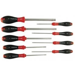 HAND TOOLS Wiha 36790 - 9pc MagicRing Metric Ball End Hex Screwdriver Set