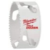 HOLE SAWS Milwaukee 49-56-0227 - 4-3/8'' Hole Saw Bi-Metal Cups 2 HOLE SAWS Milwaukee 49-56-0227 - 4-3/8'' Hole Saw Bi-Metal Cups