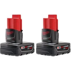 SALE Milwaukee 48-11-2412 - 2-Pack M12 3.0Ah Batteries