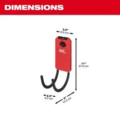 Milwaukee 48-22-8331 - PACKOUT™ 6” Curved Hook STORAGE