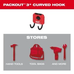 STORAGE Milwaukee 48-22-8335 - PACKOUT™ 3” Curved Hook