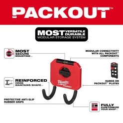 STORAGE Milwaukee 48-22-8335 - PACKOUT™ 3” Curved Hook