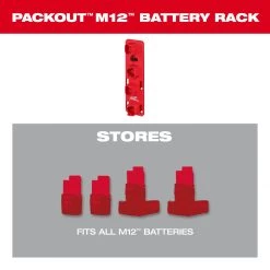 STORAGE Milwaukee 48-22-8338 - PACKOUT™ M12™ Battery Rack