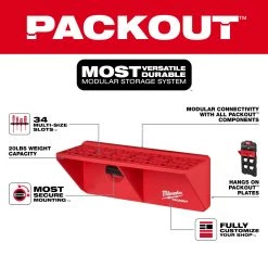 STORAGE Milwaukee 48-22-8341 - PACKOUT™ Screwdriver Rack
