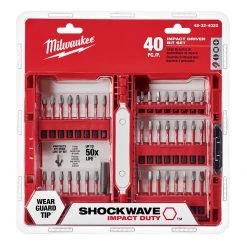 Milwaukee 48-32-4020 Impact Driver Bit Set (40 Pc.)
