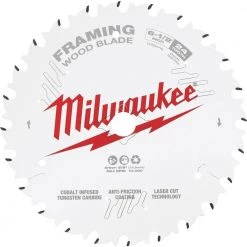 SALE Milwaukee 48-41-0620 6-1/2" 24T Framing Circular Saw Blade