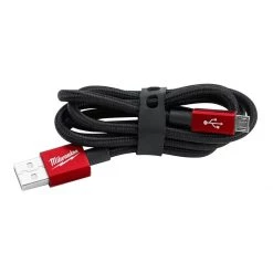 SALE Milwaukee 48-59-1202 - 3ft Micro-USB Cable And 2.1A Wall Charger