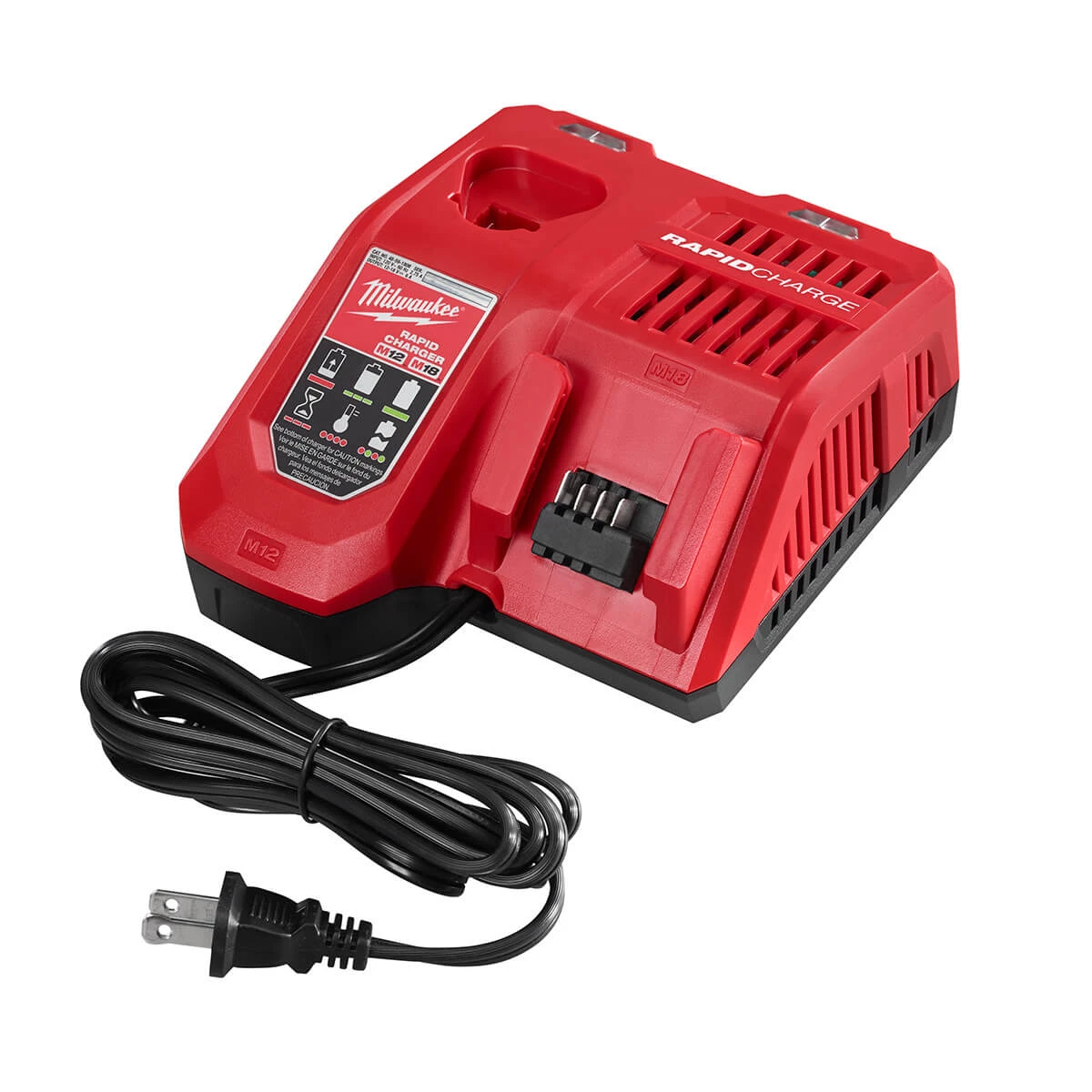 Milwaukee 48-59-1808 - M18™ & M12™ Rapid Charger 4 Milwaukee 48-59-1808 - M18™ & M12™ Rapid Charger
