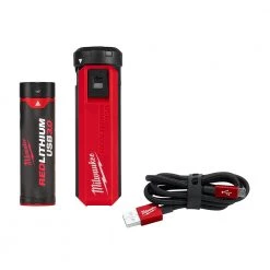 BATTERIES AND CHARGERS Milwaukee 48-59-2013 - RedLithium USB Charger & Power Source Kit
