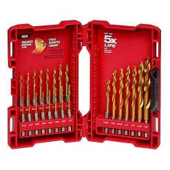 DRIVING AND FASTENING ACCESSORIES Milwaukee 48-89-4631 - SHOCKWAVE™ Titanium Drill Bit Set - 23PC