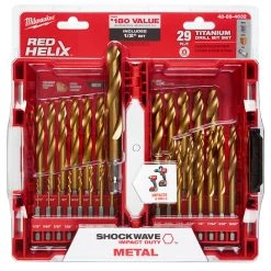 Milwaukee 48-89-4632 - SHOCKWAVE™ Titanium Drill Bit Set - 29PC