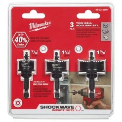 Milwaukee 49-22-4800 - SHOCKWAVE™ Impact Hole Saw Kit DRIVING AND FASTENING ACCESSORIES