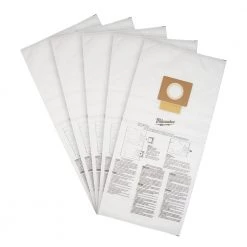SALE Milwaukee 49-90-1999 - Fleece Dust Bags (5PK) - 12 Gallon