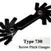 METAL DRILLING ACCESSORIES Norseman Imperial Screw Pitch Gauge