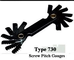 METAL DRILLING ACCESSORIES Norseman Metric Screw Pitch Gauge