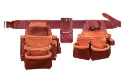 SiteGear 15089-M - Seven Pouch Framer Tool Belt - Medium SALE