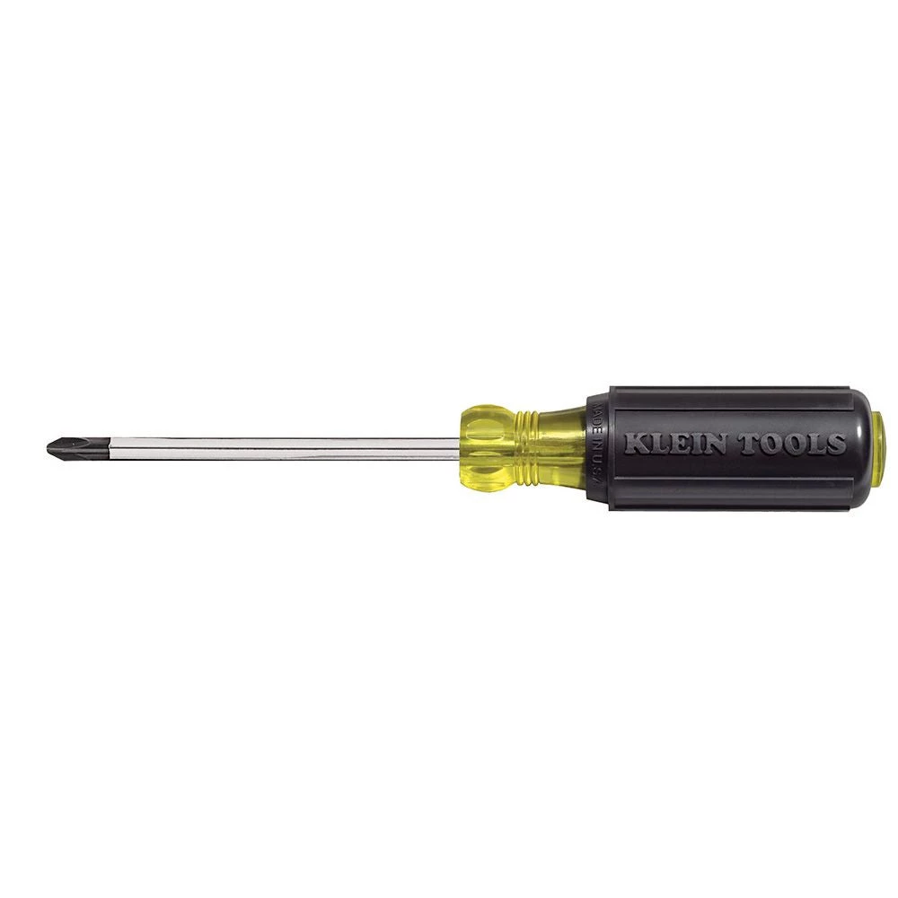 Klein 603-4 - #2 Phillips Screwdriver - 4" 3 Klein 603-4 - #2 Phillips Screwdriver - 4"