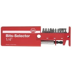 Wiha 79248- Slotted/Phillips/Square Bit Selector HAND TOOLS