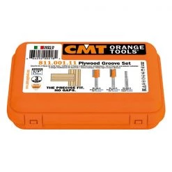 SALE CMT 811.501.11 - 3PC PLYWOOD GROOVE BIT SET