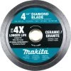 Makita E-02668 - 4-1/2" DIAMOND BLADE CONTINUOUS RIM GP Ceramic Cutting